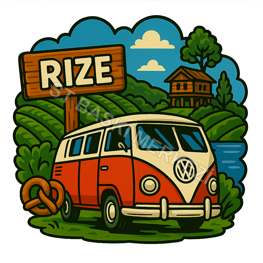 Rize Ahşap Magnet – Toptan UV Baskılı Retro Hediyelik Magnet
