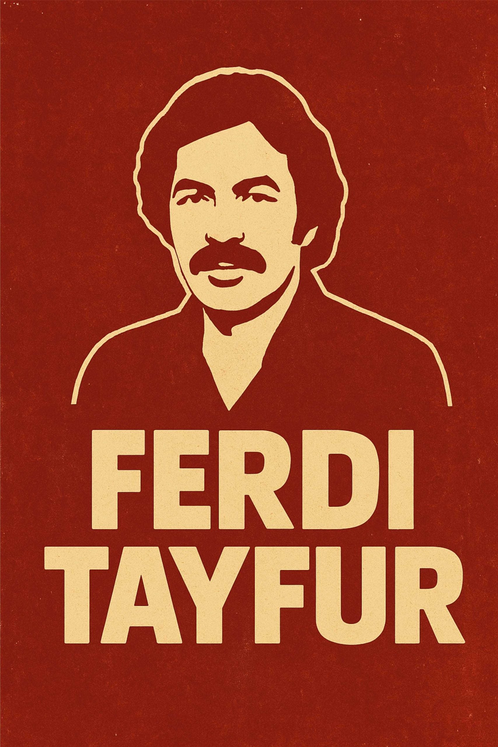 Ferdi Tayfur Retro Ahşap Poster No:1215