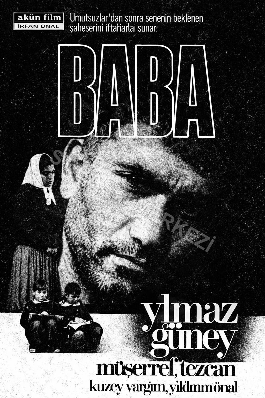 Yılmaz Güney Retro Ahşap Poster No:1241