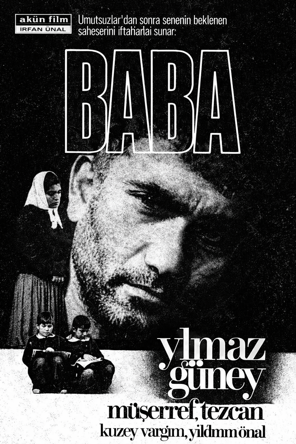 Yılmaz Güney Retro Ahşap Poster No:1241