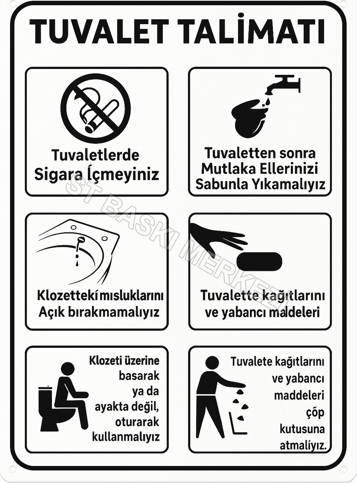 Retro Ahşap Poster ürün görseli