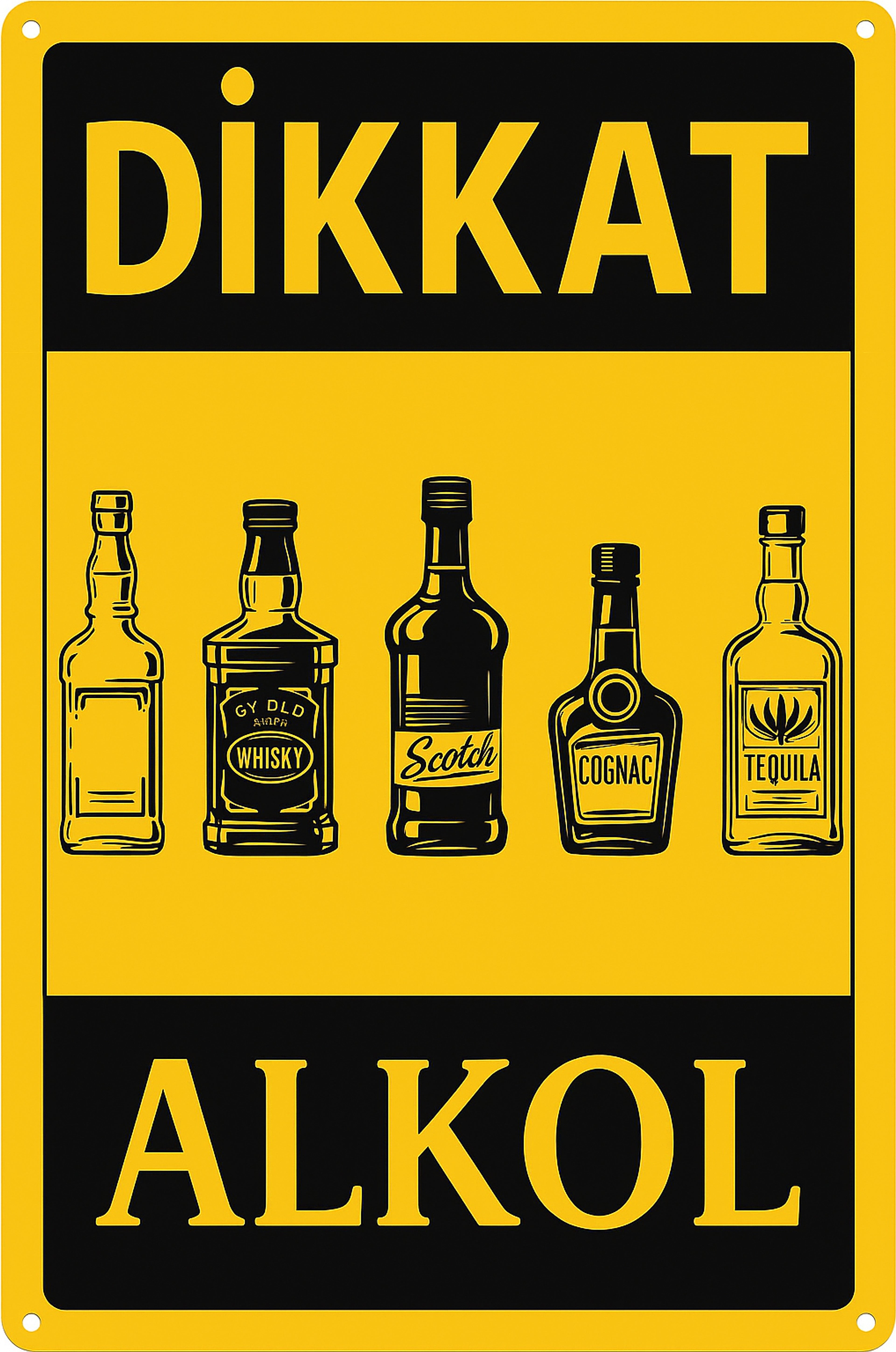 Retro Ahşap Poster ürün görseli