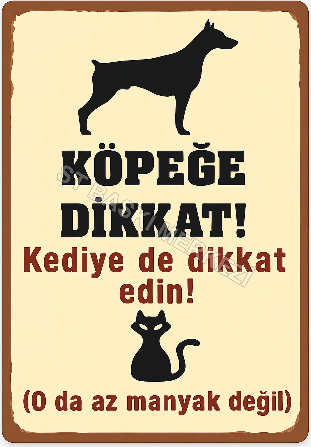 Retro Ahşap Poster ürün görseli