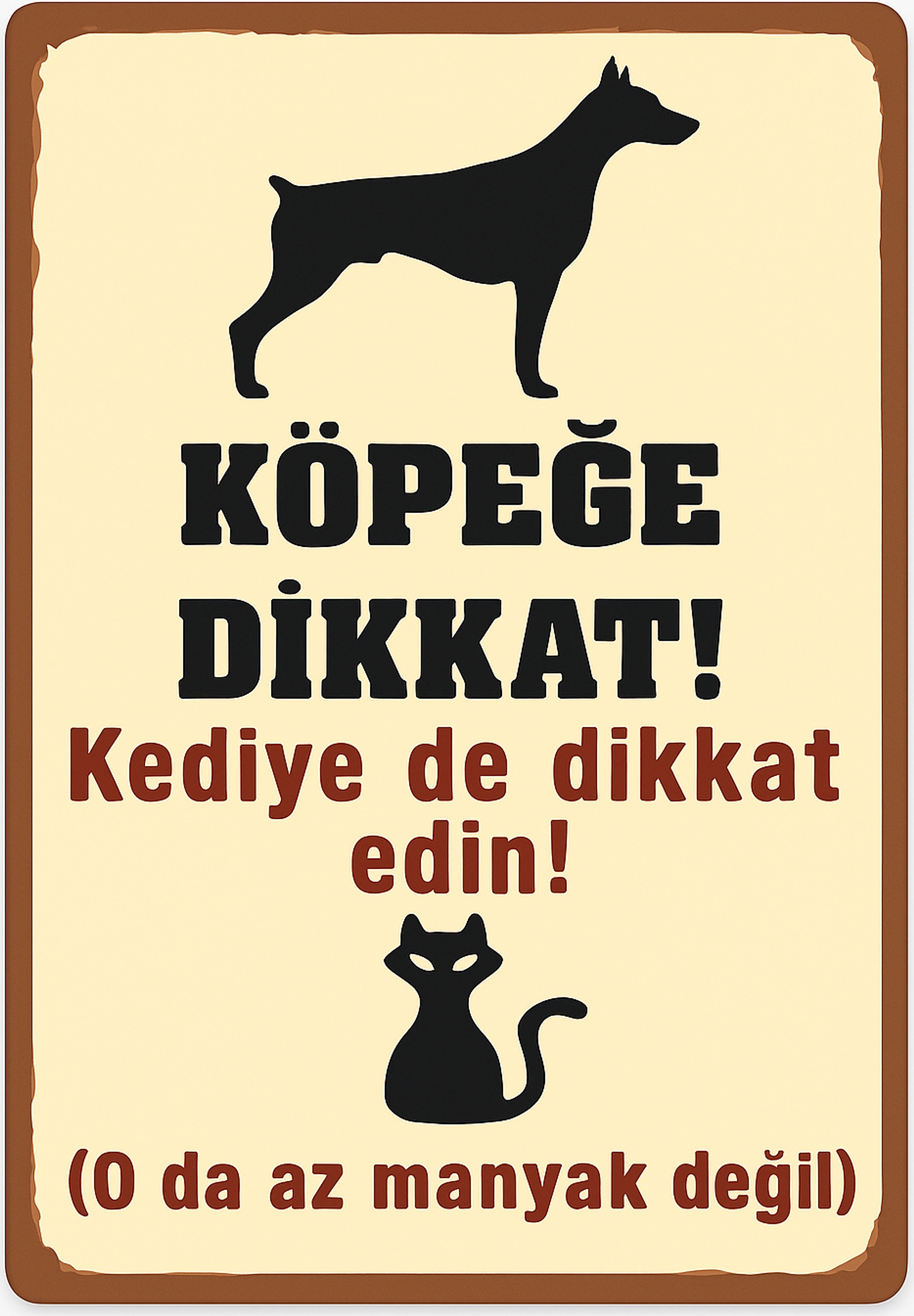 Retro Ahşap Poster ürün görseli