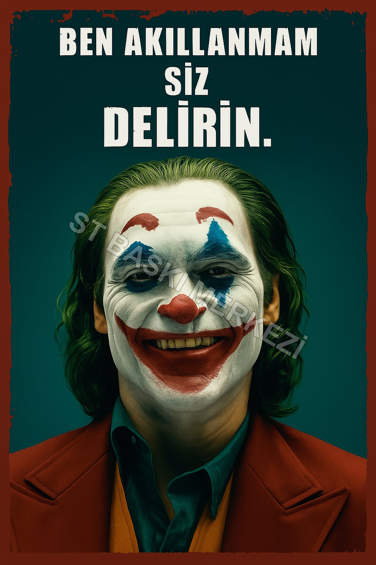 Retro Ahşap Poster ürün görseli