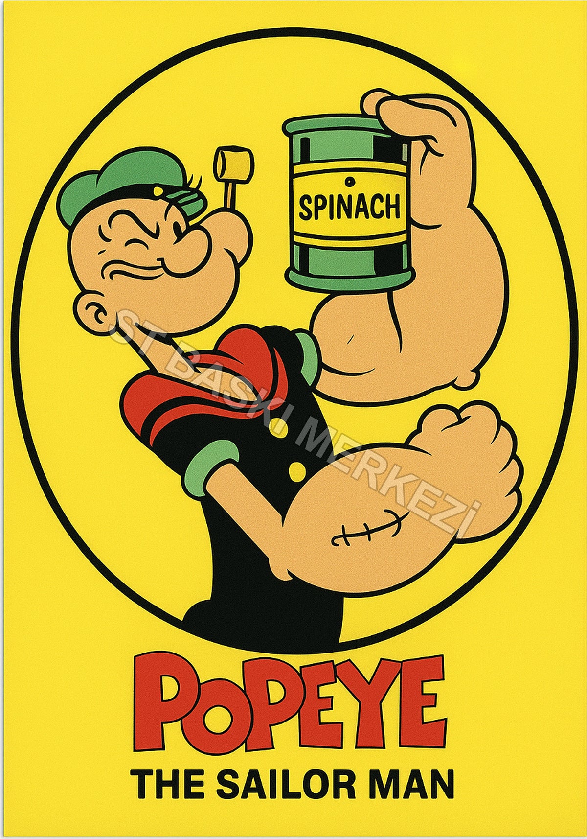 Retro Ahşap Poster ürün görseli