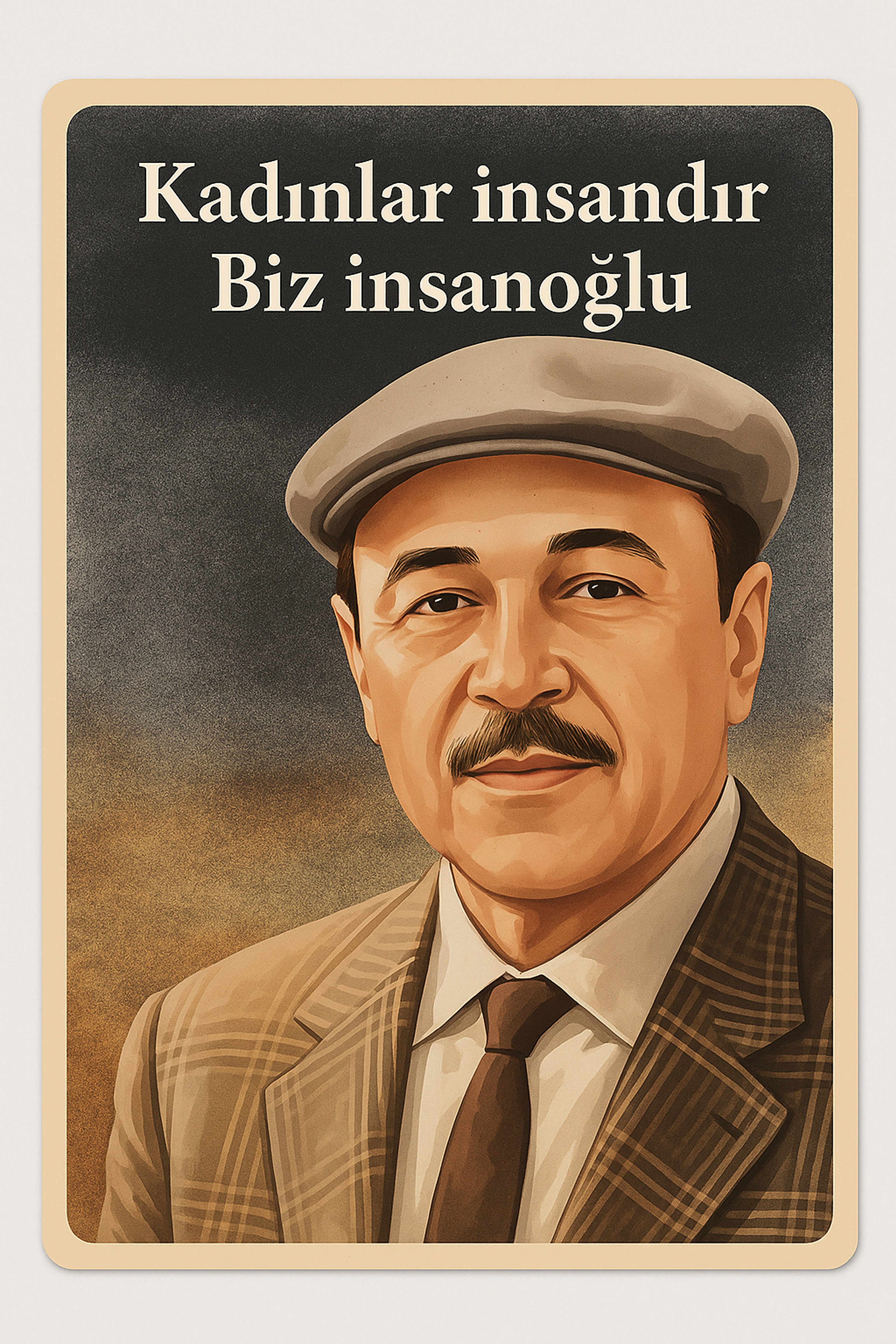 Retro Ahşap Poster ürün görseli