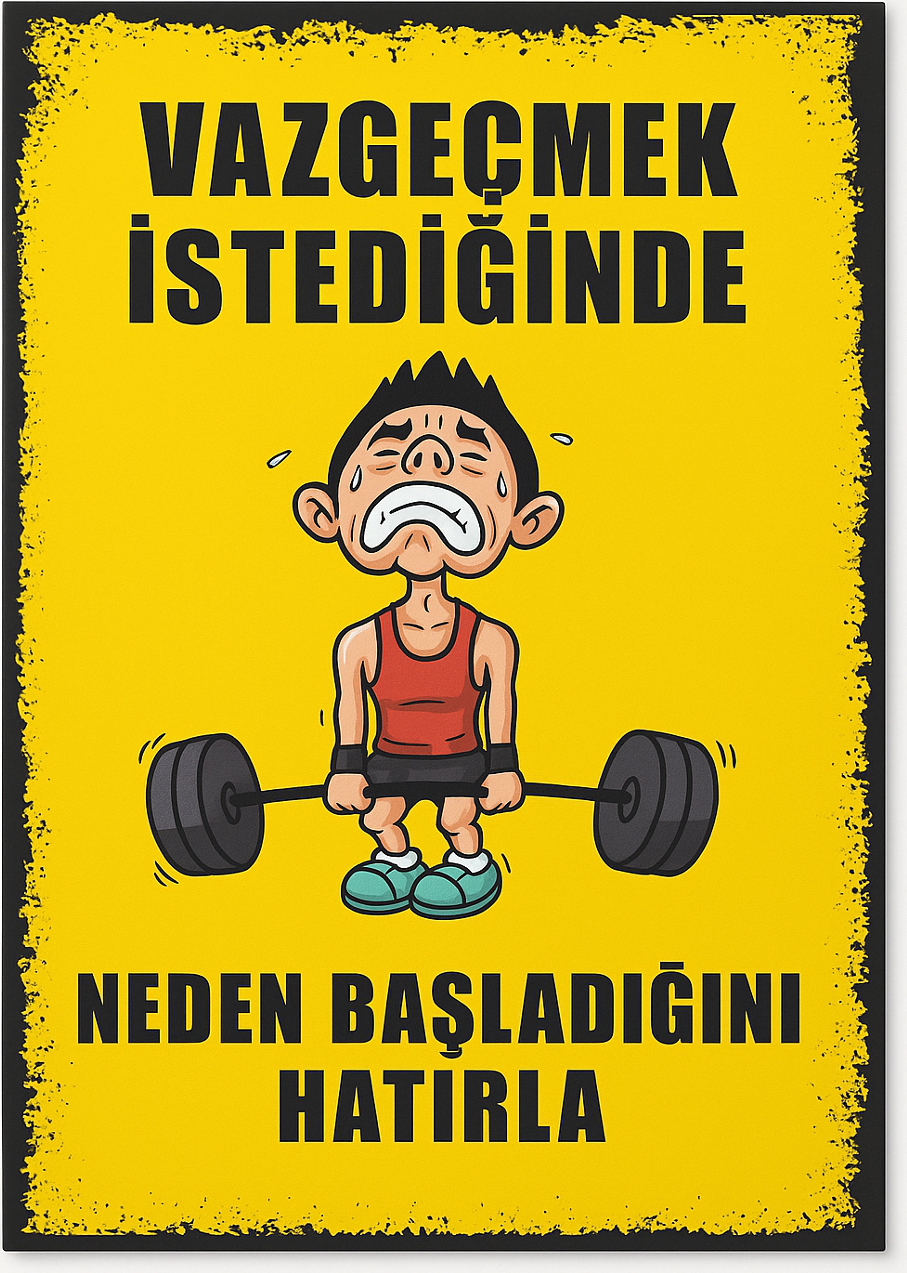 Retro Ahşap Poster ürün görseli