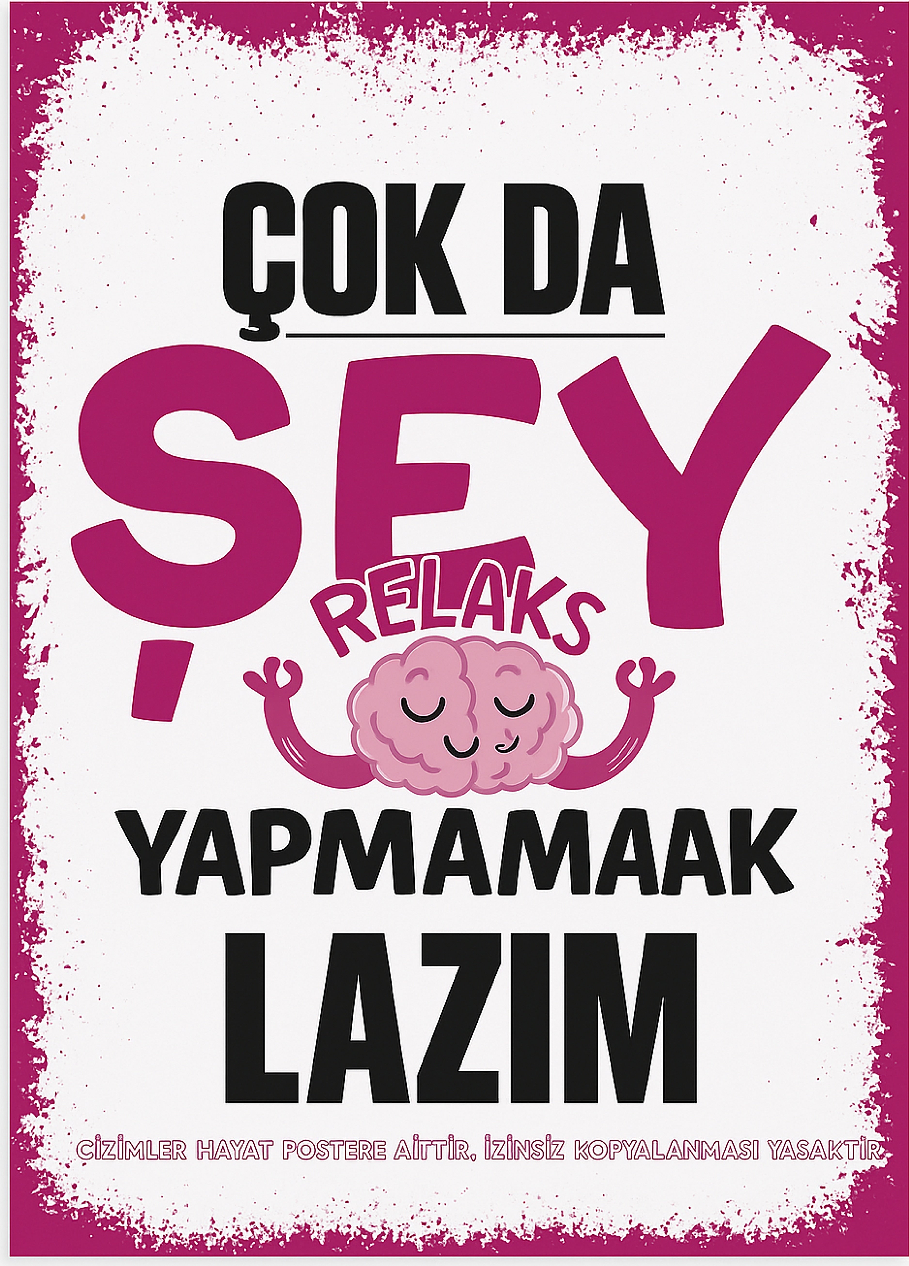 Retro Ahşap Poster ürün görseli