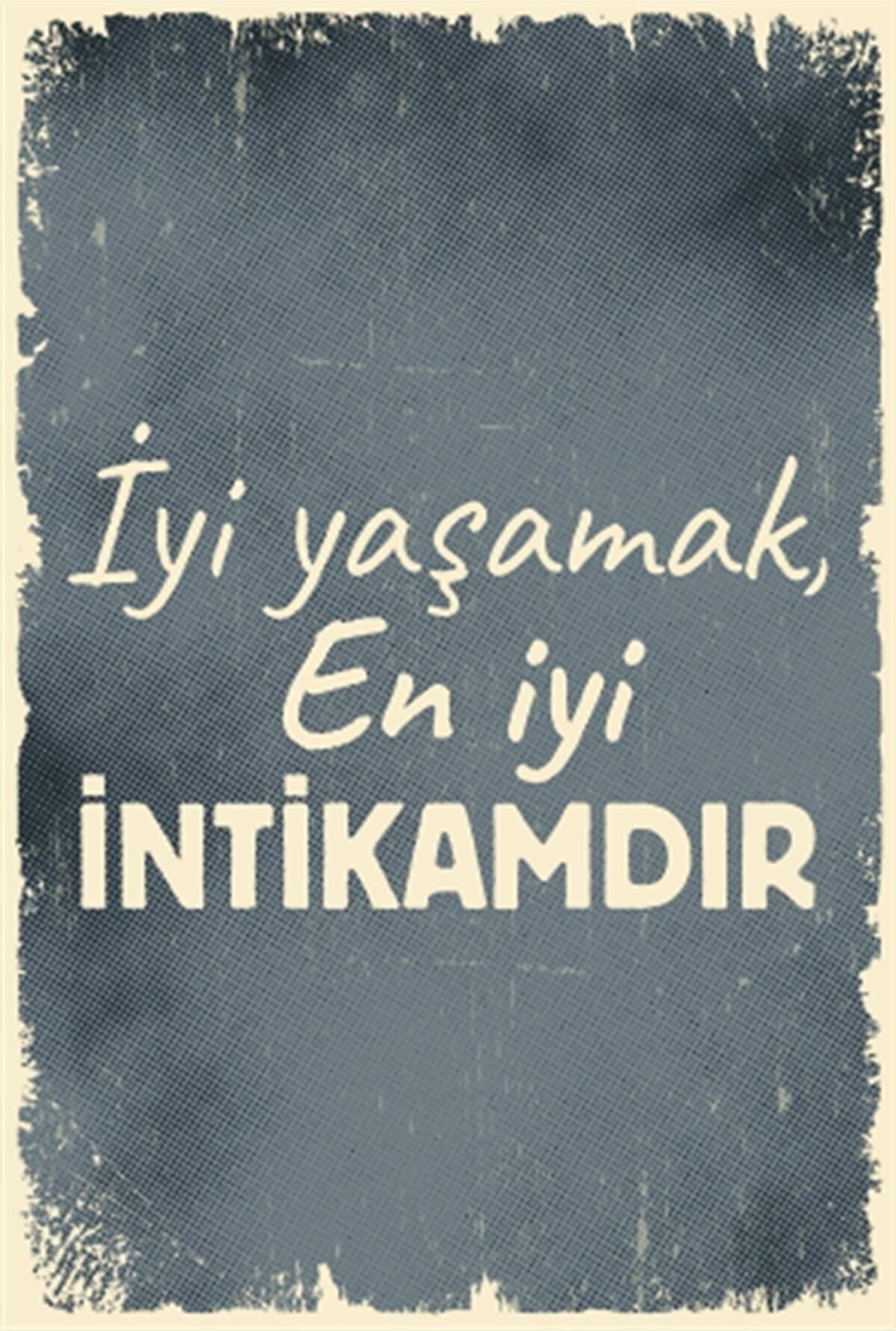 Retro Ahşap Poster ürün görseli