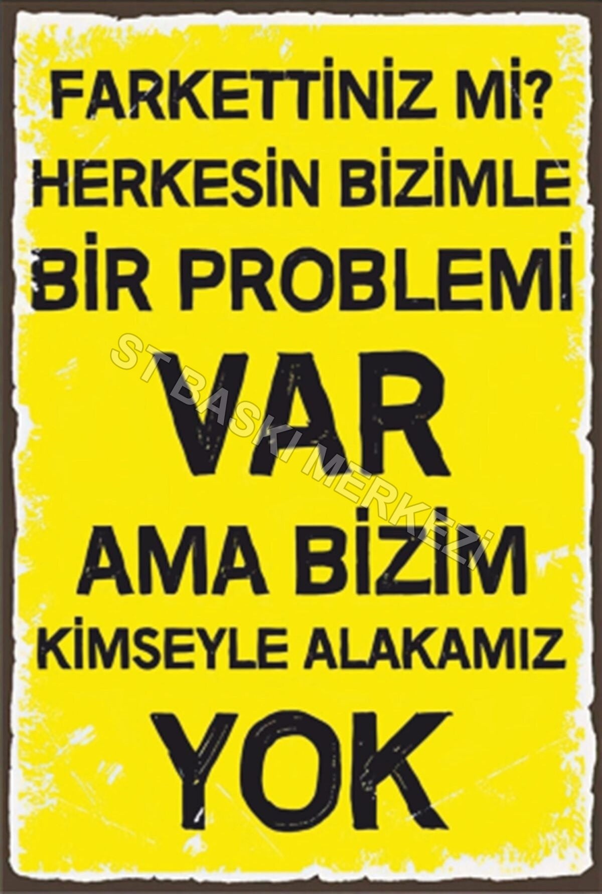 Retro Ahşap Poster ürün görseli