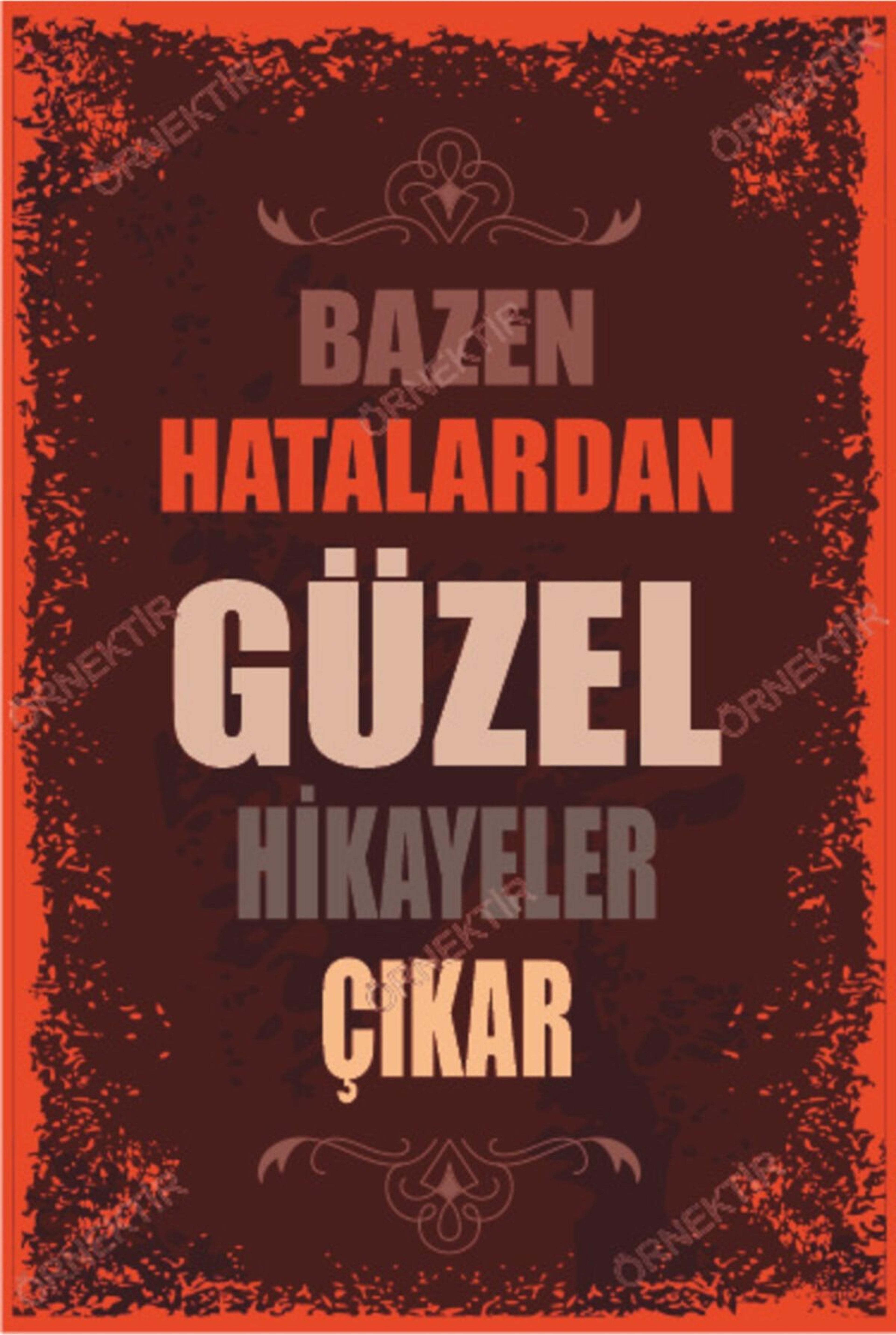 Retro Ahşap Poster ürün görseli