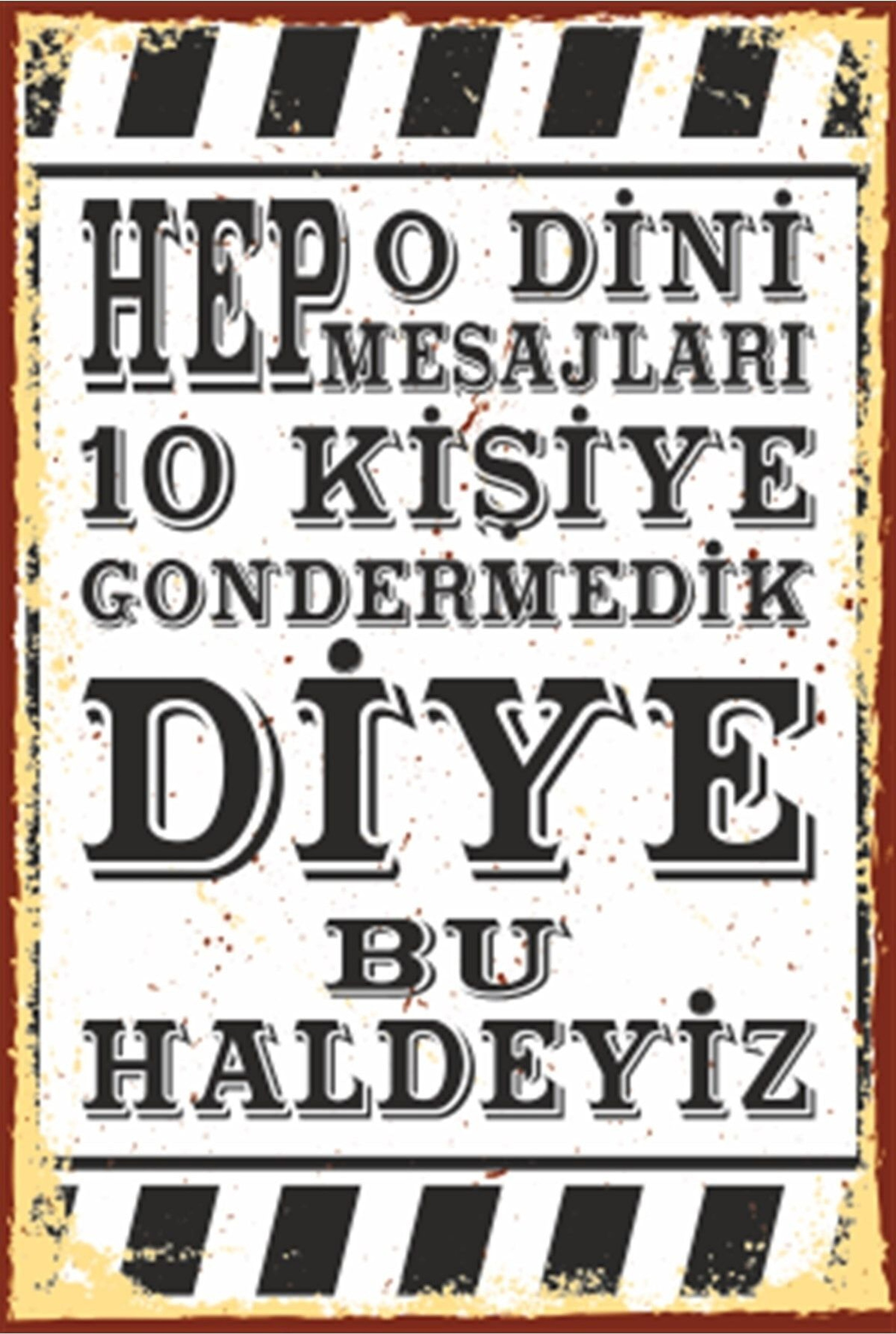 Retro Ahşap Poster ürün görseli