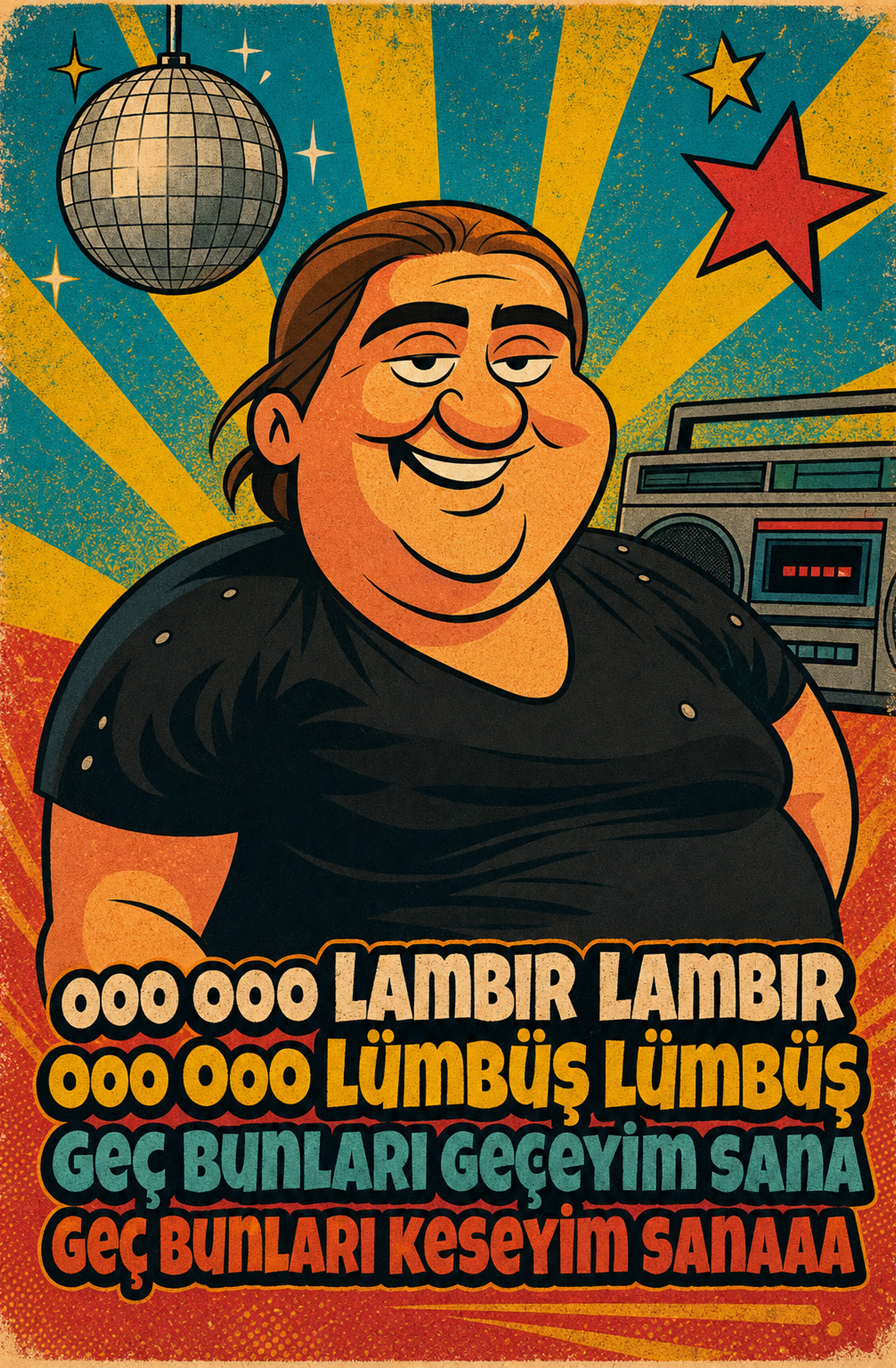 Ooo Ooo Lambır Lambır Ahşap Poster 1395