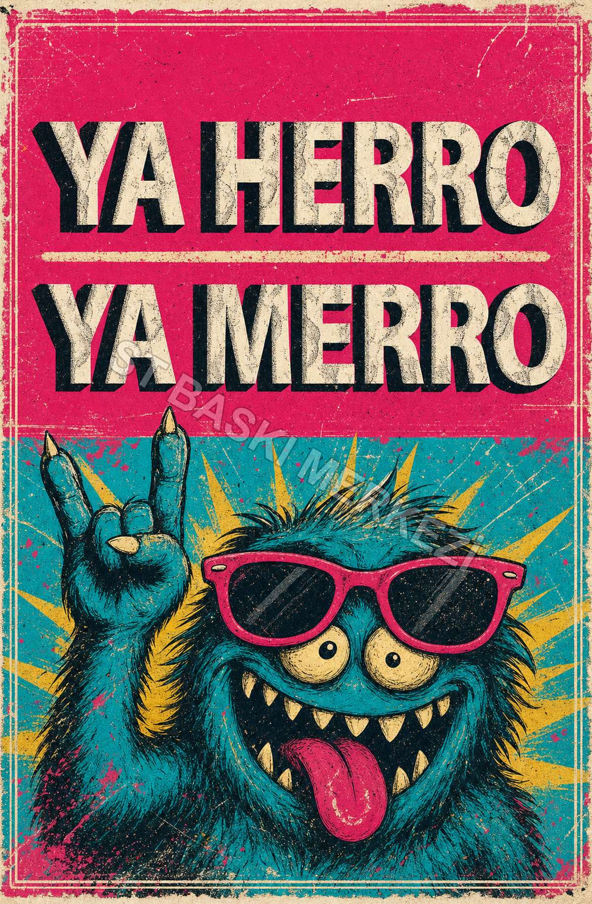 Ya Herro Ya Merro Ahşap Poster 1496
