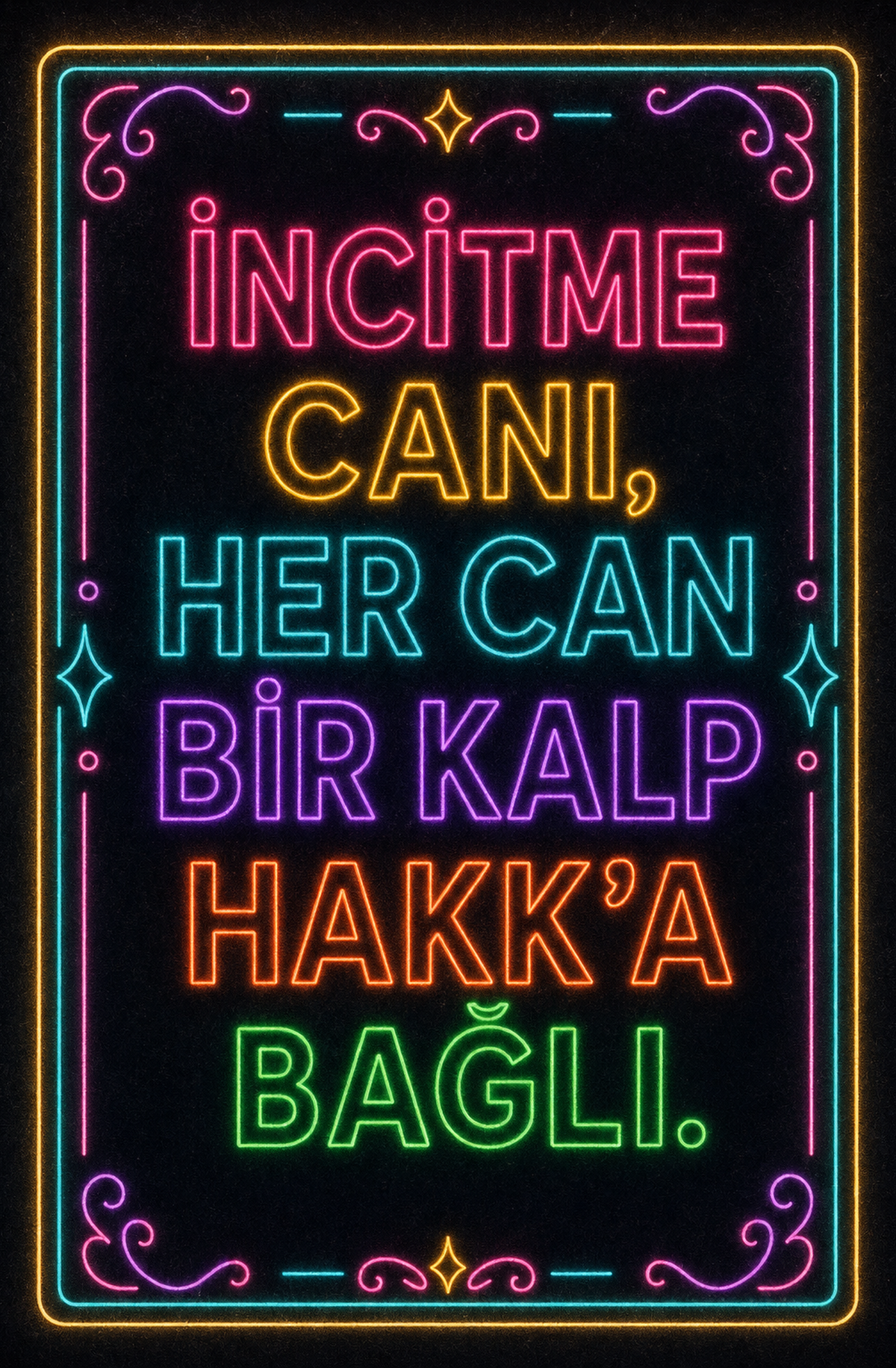 Ahşap Poster 1532