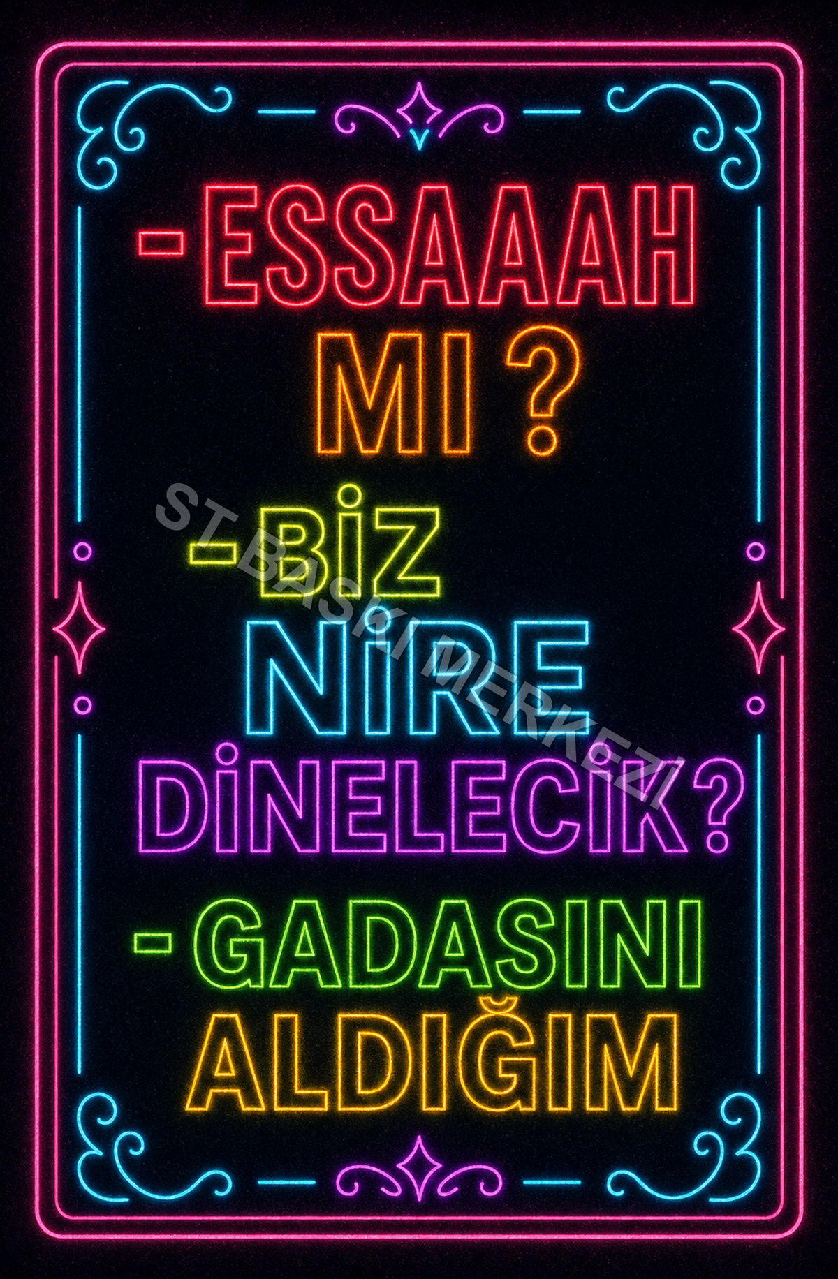 Ahşap Poster 1535