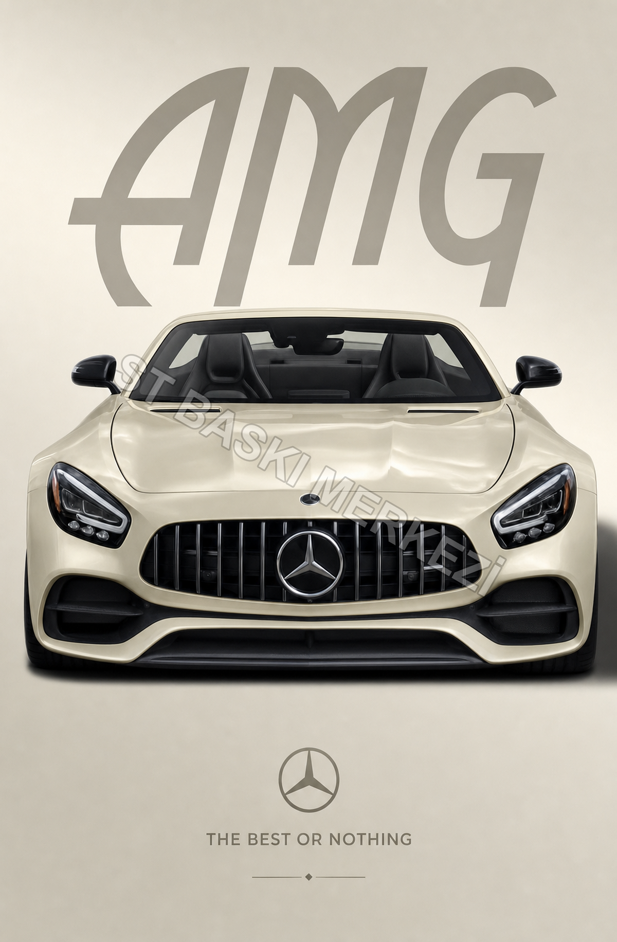 Amg The Best Or Nothıng Ahşap Poster 1570