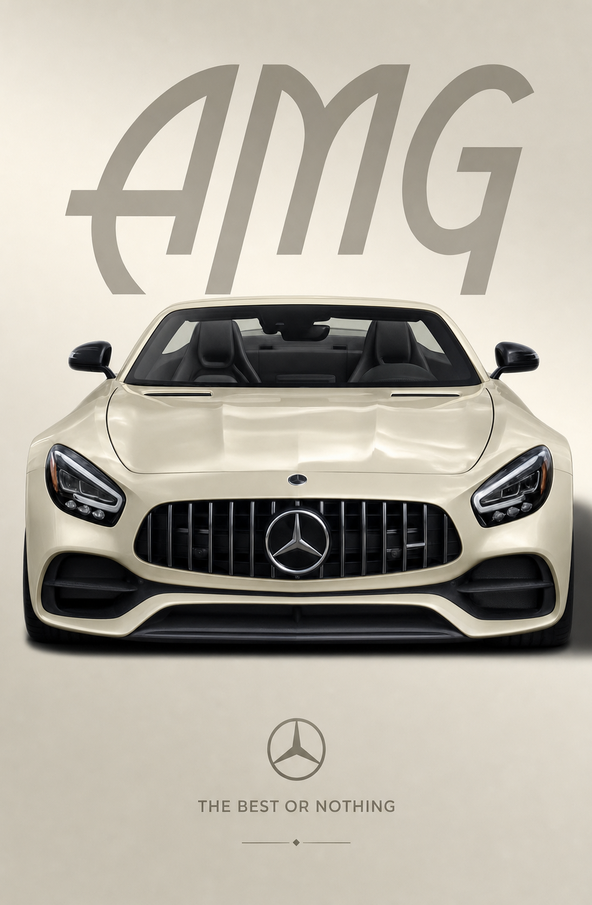 Amg The Best Or Nothıng Ahşap Poster 1570