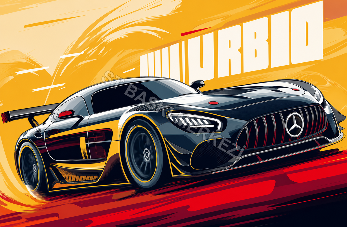 Turbo Ahşap Poster 1574
