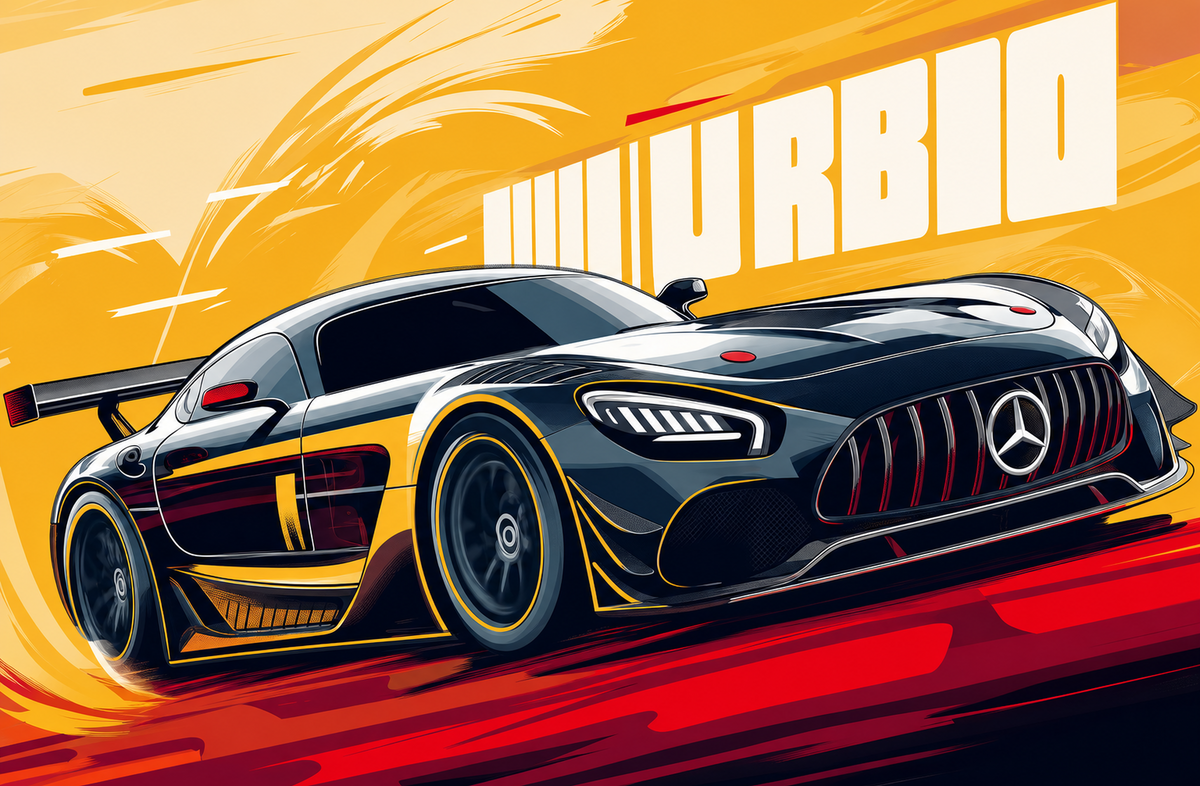 Turbo Ahşap Poster 1574