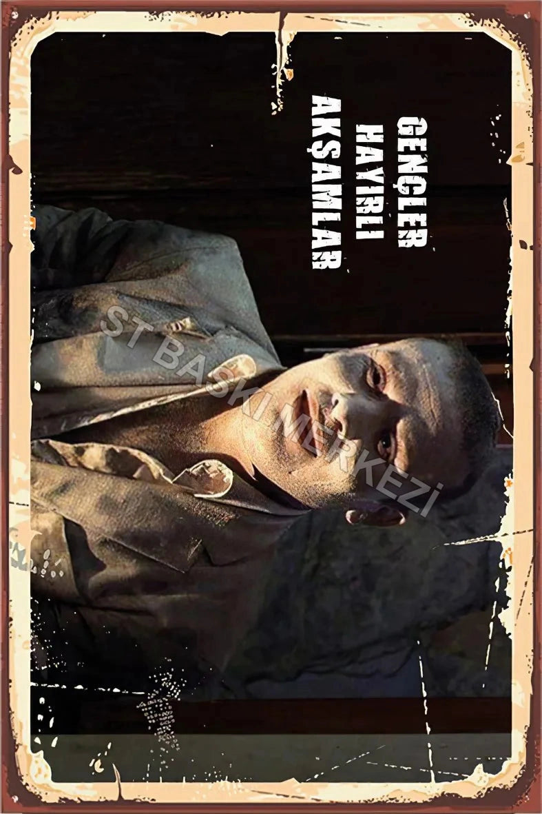 Kolpaçino Ahşap Poster No:363