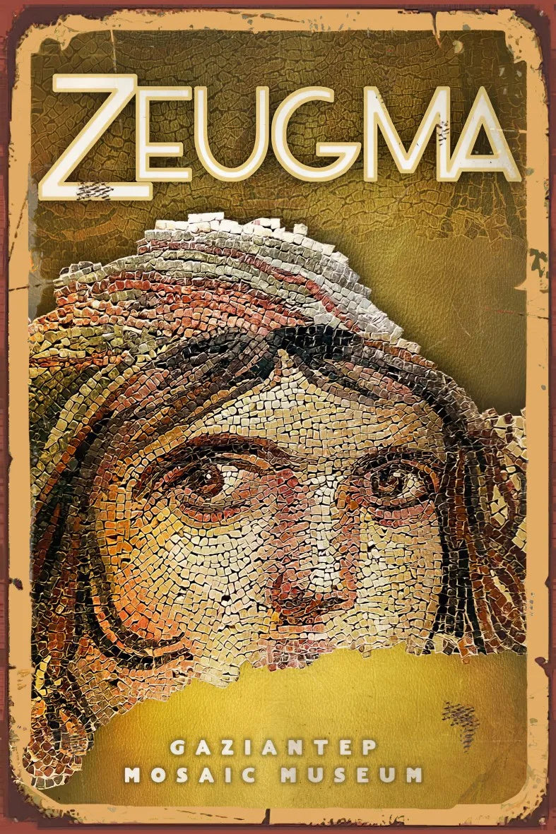 Zeugma Retro Ahşap Poster No:721