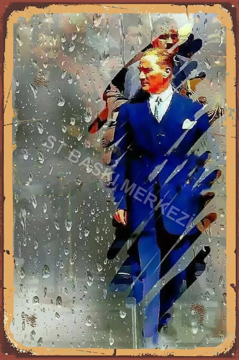 Atatürk Ahşap Poster No:755