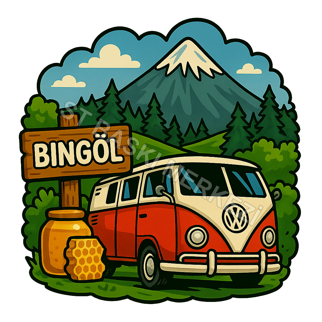 Bingöl Ahşap Magnet – Toptan UV Baskılı Retro Hediyelik Magnet