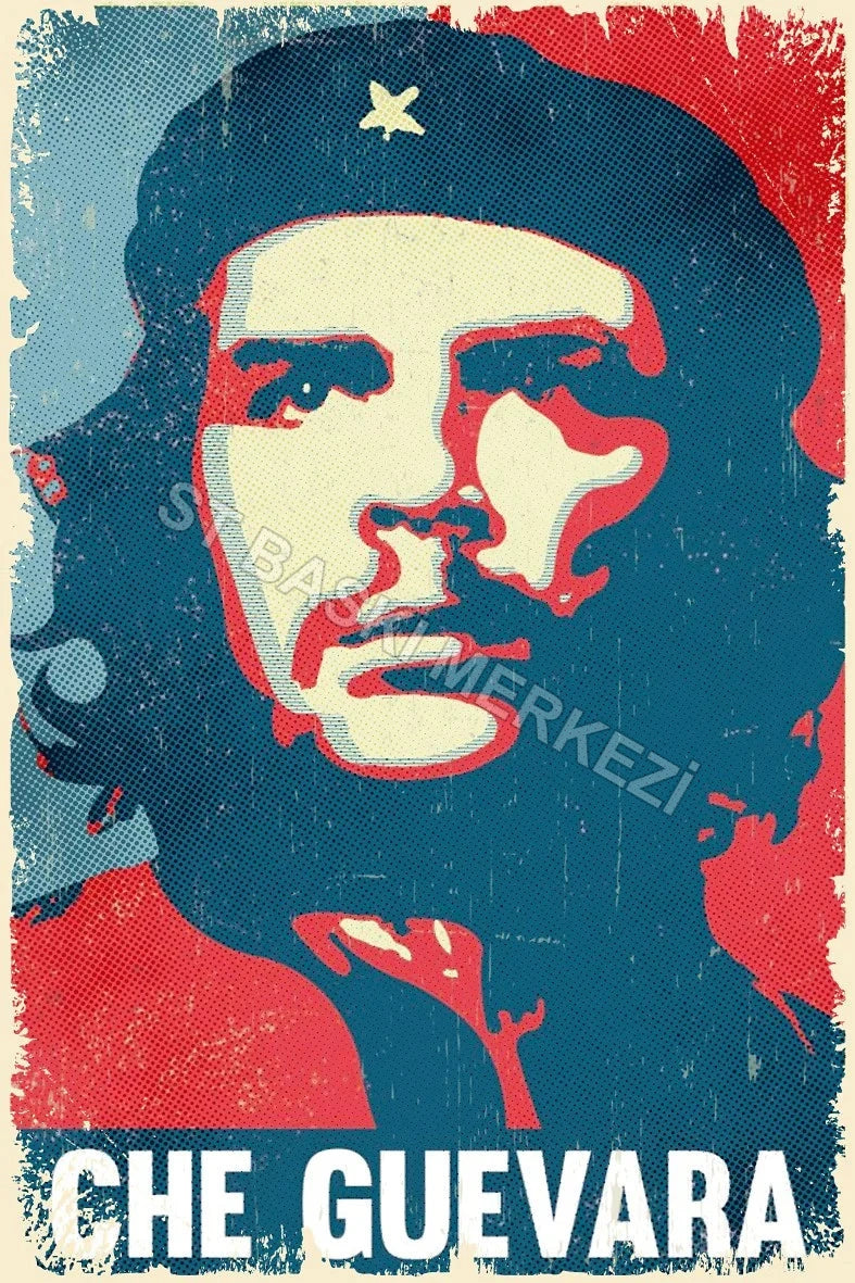Che Guevera Ahşap Poster No:549