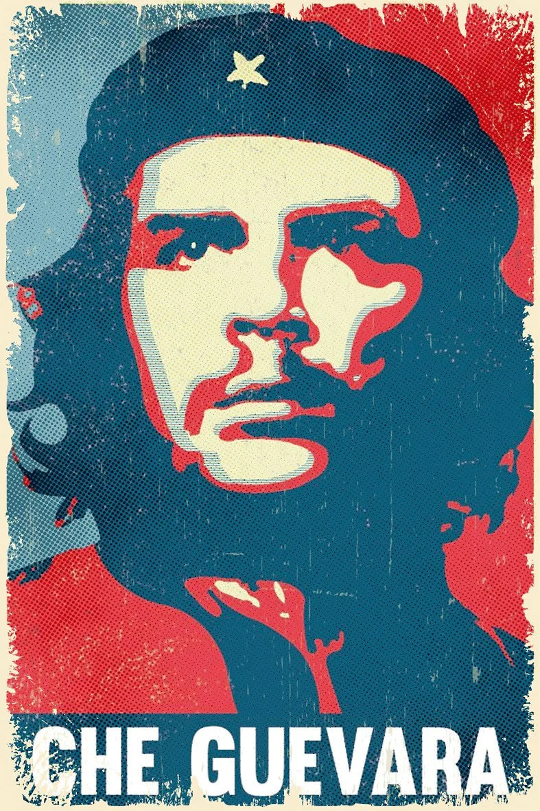 Che Guevera Ahşap Poster No:549