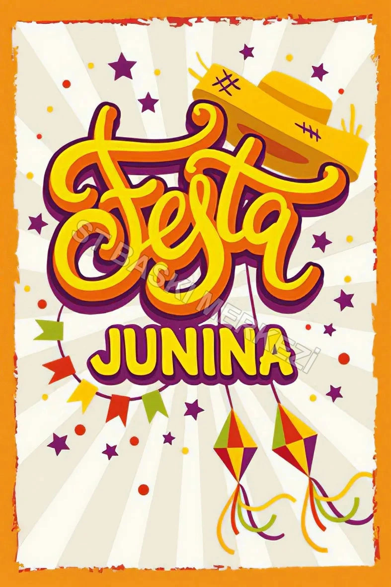 Festa Junina Retro Poster No:199