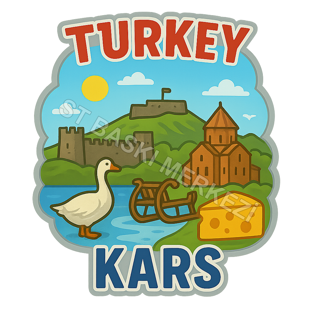 Frankfurt Wooden Magnet – Wholesale UV Printed Retro Gift Magnet