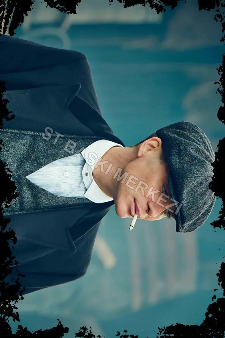 Peaky Blinders Retro Ahşap Poster No:381