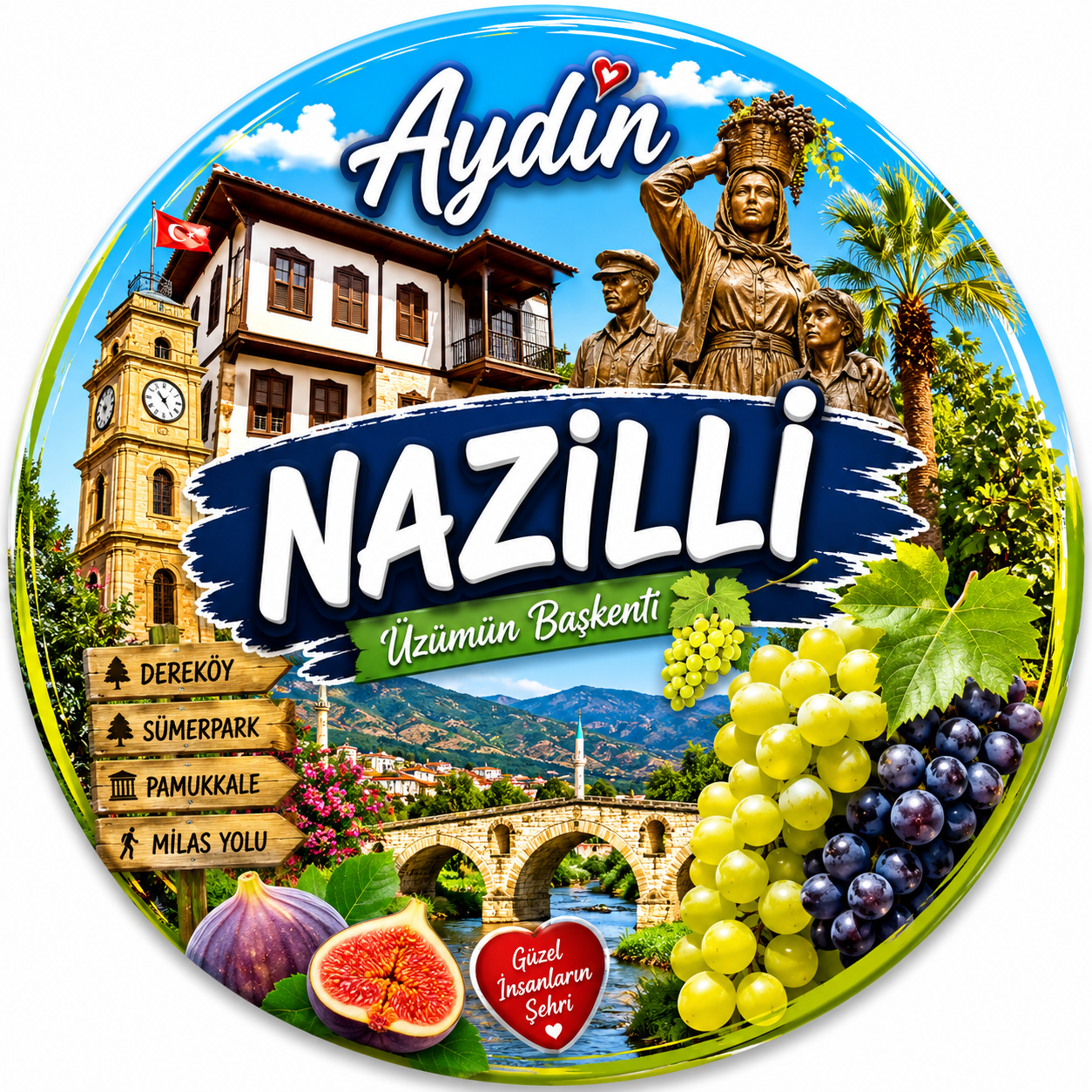 Ahşap magnet ürün görseli