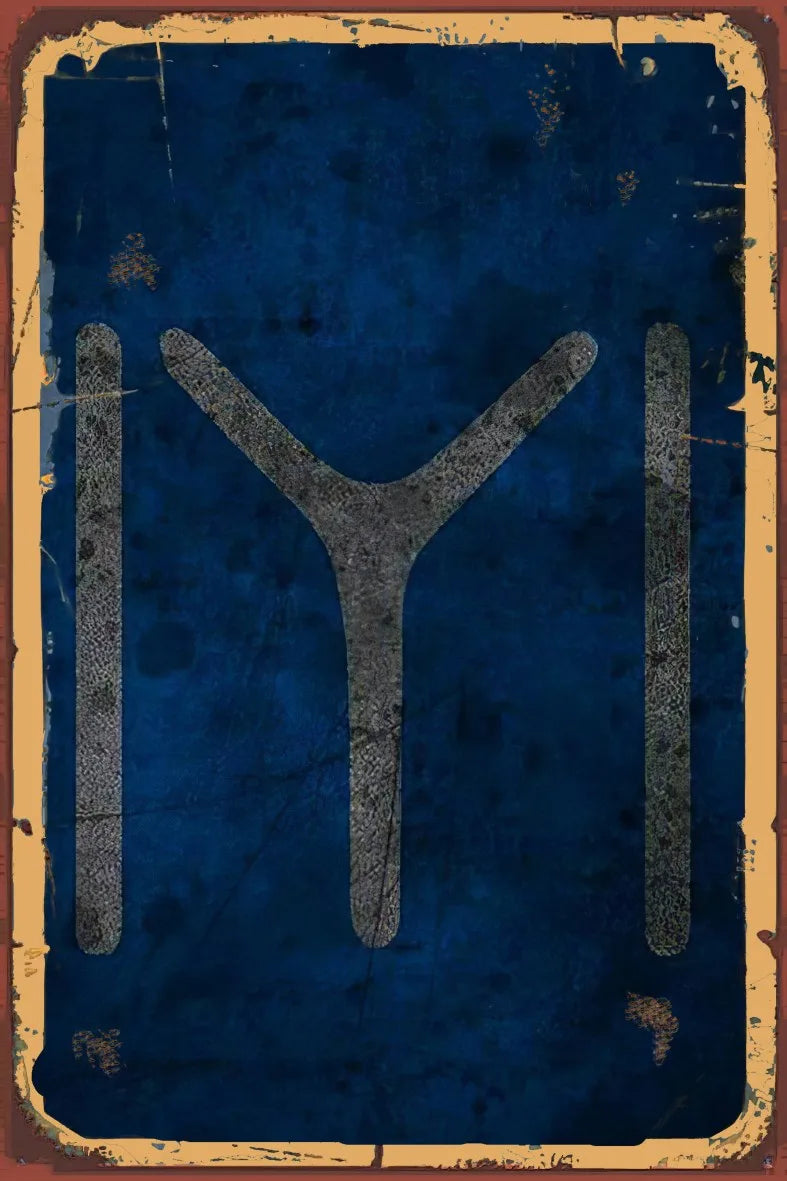 Türk Retro Ahşap Poster No:806