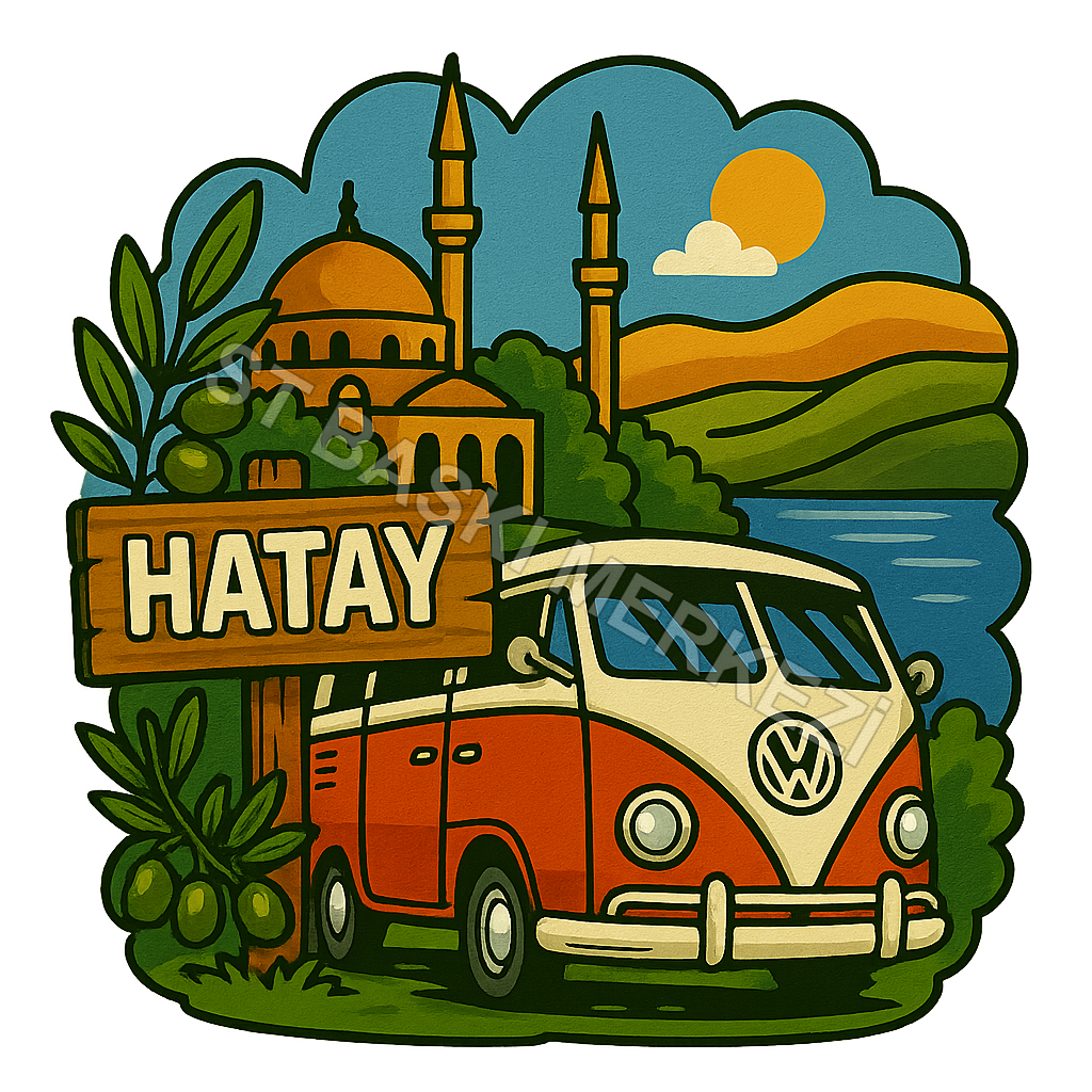 Hatay Ahşap Magnet – Toptan UV Baskılı Retro Hediyelik Magnet