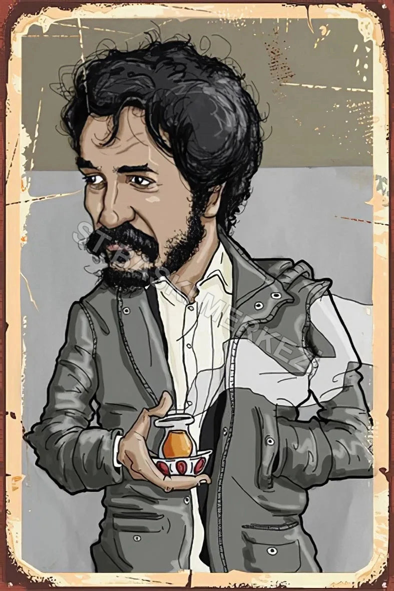 Behzat Ç Hayalet Retro Poster No:176