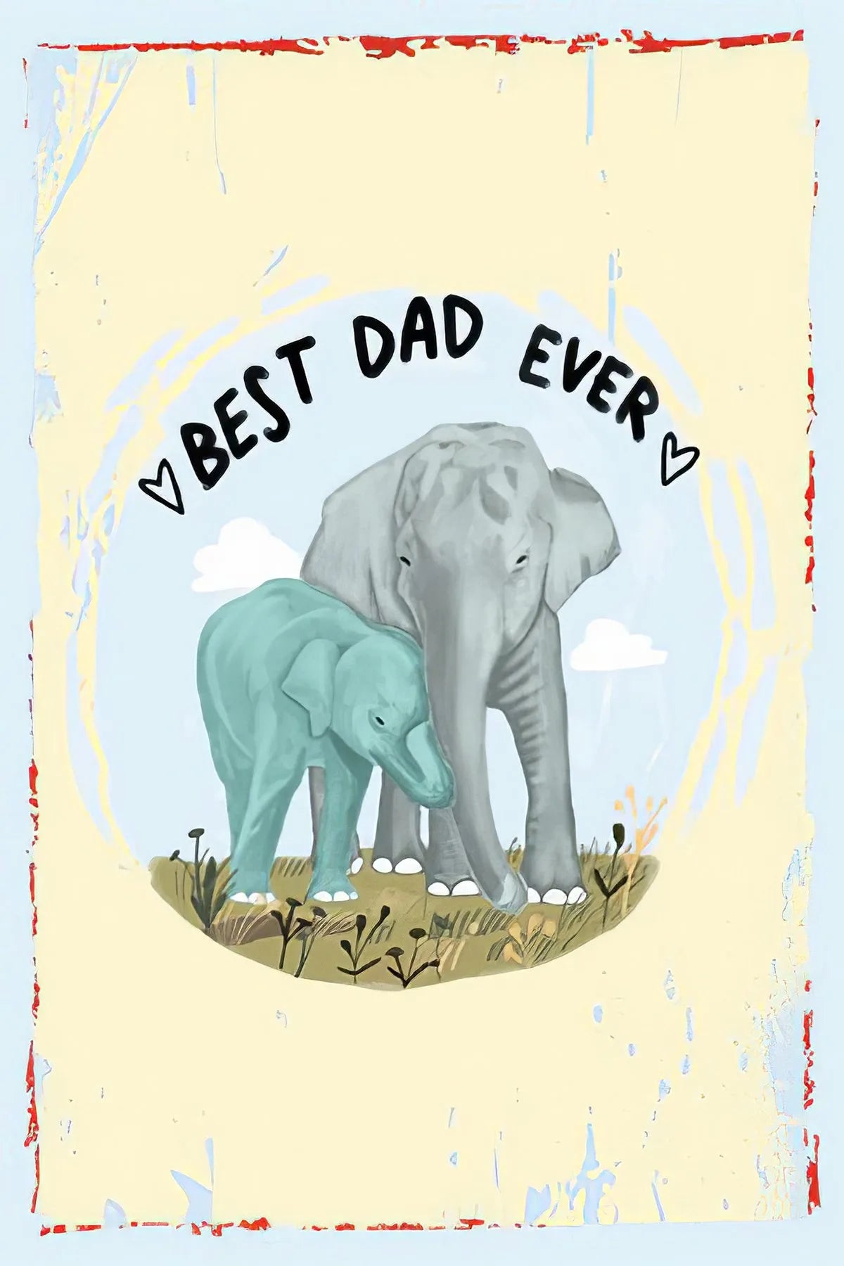 Best Dad Ever Retro Ahşap Poster No: 14