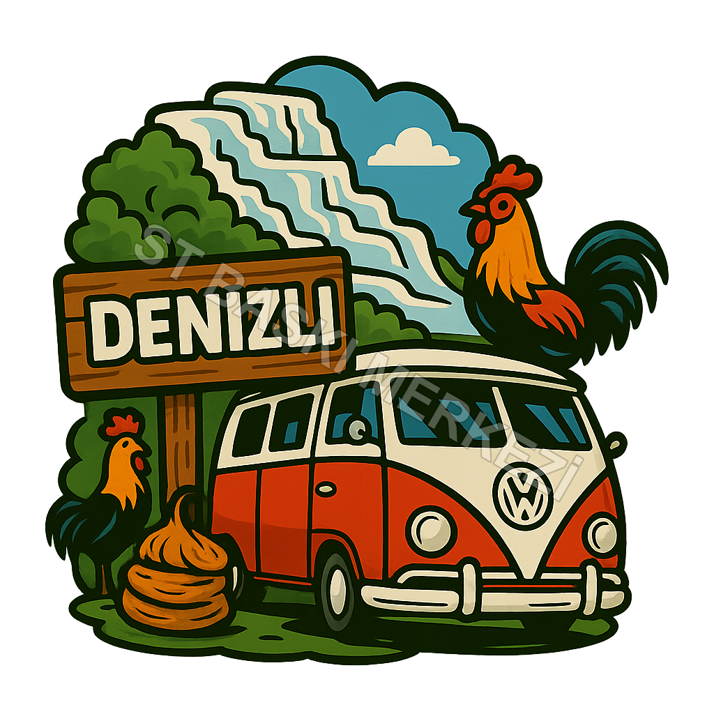 Denizli Ahşap Magnet – Toptan UV Baskılı Retro Hediyelik Magnet