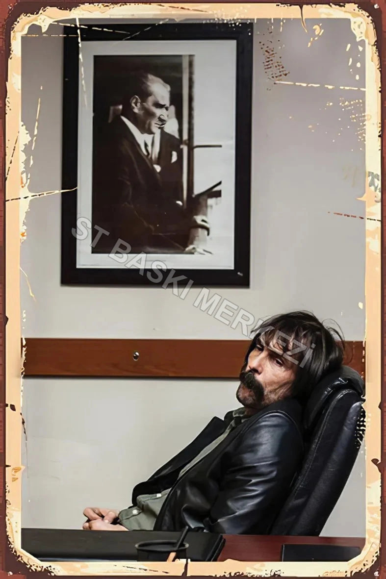 Behzat Ç Retro Poster No:167