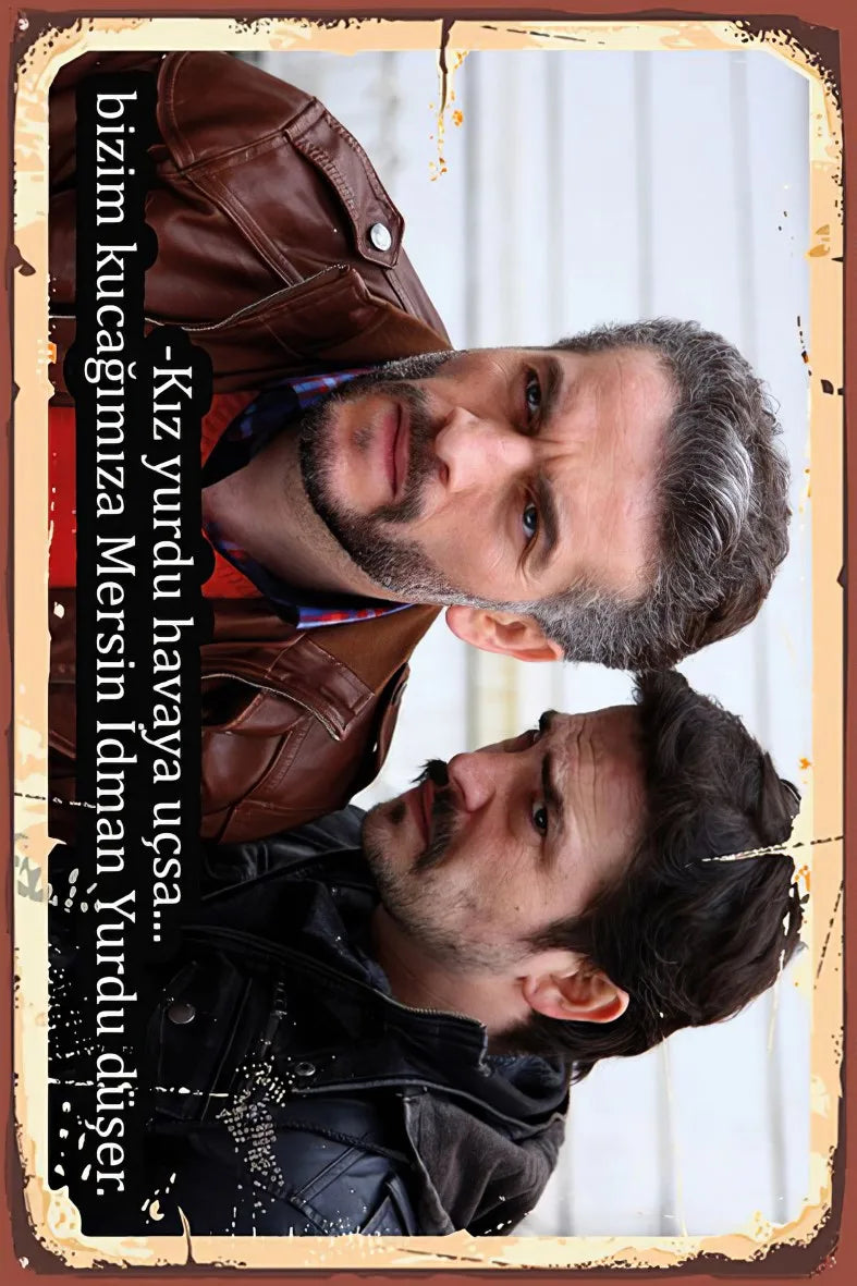 Kardeş Payı Ahşap Poster No:364