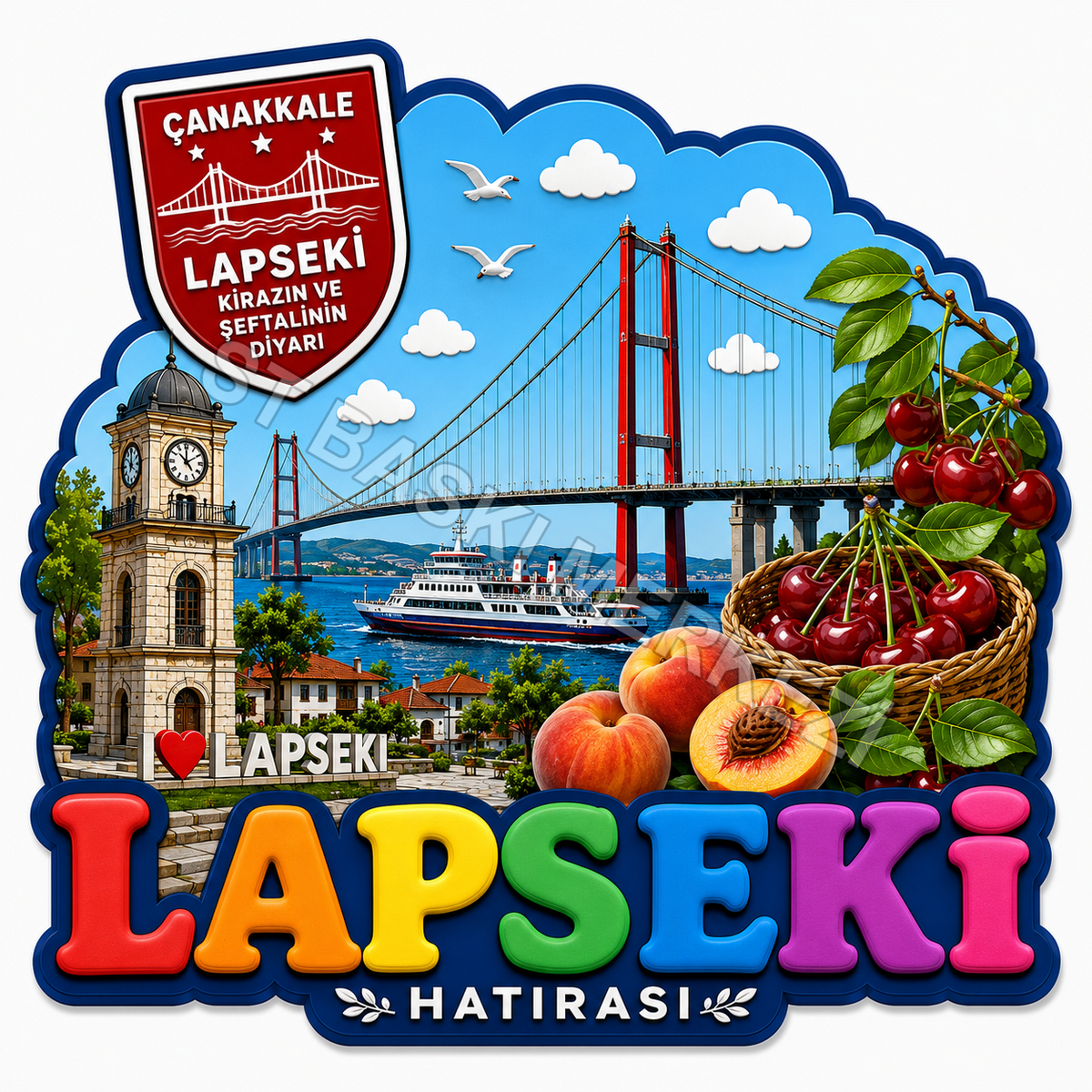 Ahşap Magnet ürün görseli