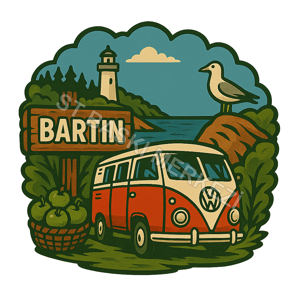 Bartın Ahşap Magnet – Toptan UV Baskılı Retro Hediyelik Magnet