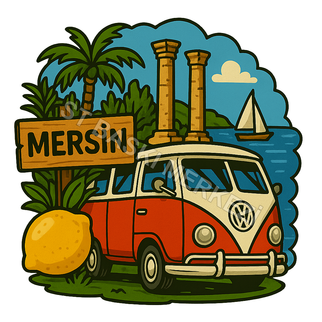 Mersin Ahşap Magnet – Toptan UV Baskılı Retro Hediyelik Magnet