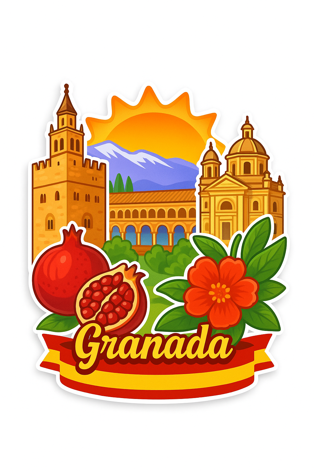 Frankfurt Wooden Magnet – Wholesale UV Printed Retro Gift Magnet