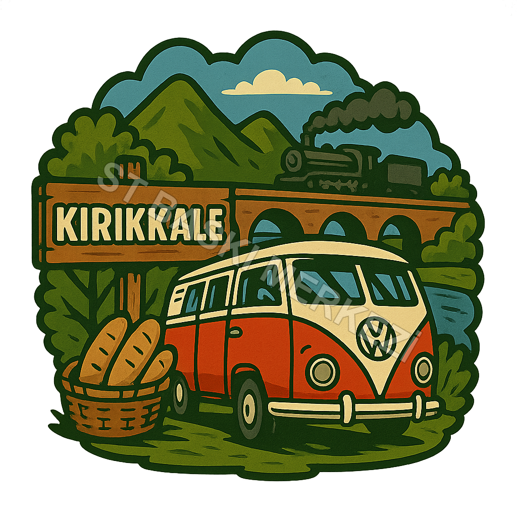 Kırıkkale Ahşap Magnet – Toptan UV Baskılı Retro Hediyelik Magnet