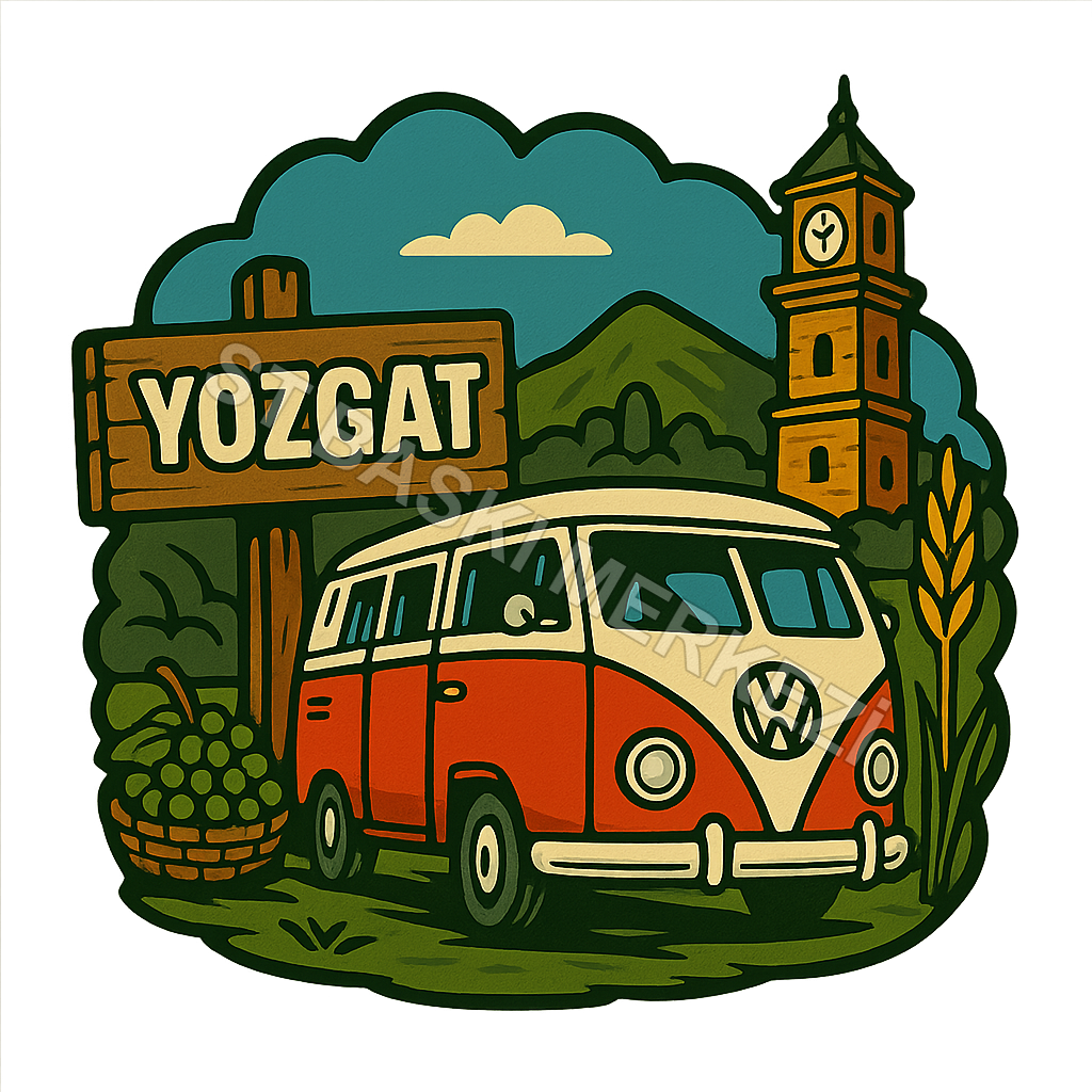 Yozgat Ahşap Magnet – Toptan UV Baskılı Retro Hediyelik Magnet
