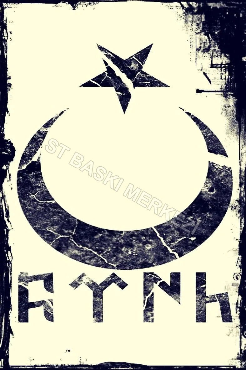 Türk Ahşap Poster No:804