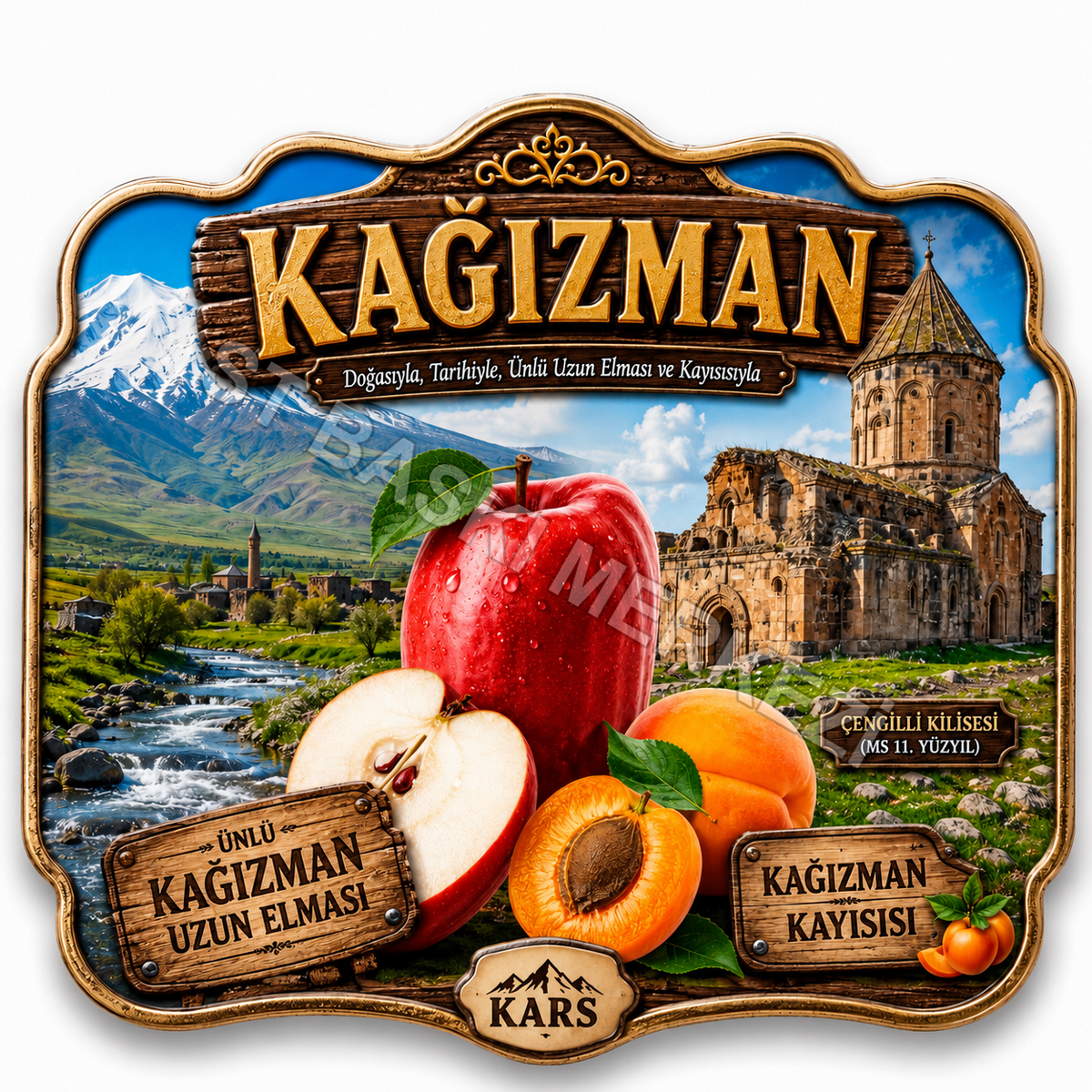Ahşap Magnet ürün görseli
